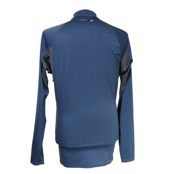 O'NEILL NWT Skins long sleeve RASHGUARD TRVLR Blue/Gray XL SPF 50 Slim Fit READ - Picture 5 of 14